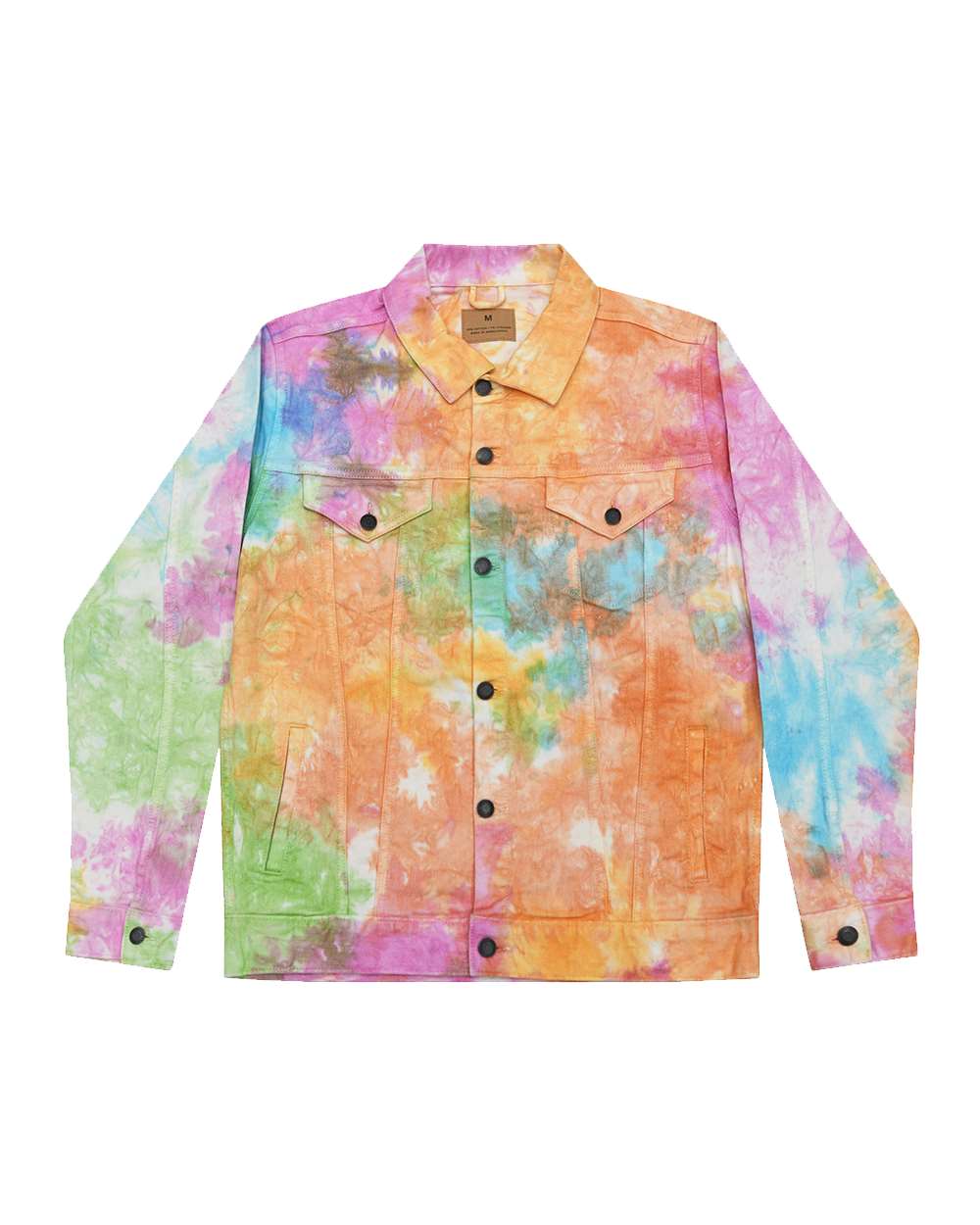 Colortone Unisex Tie-Dyed Denim Jacket. 9050 - Eternity