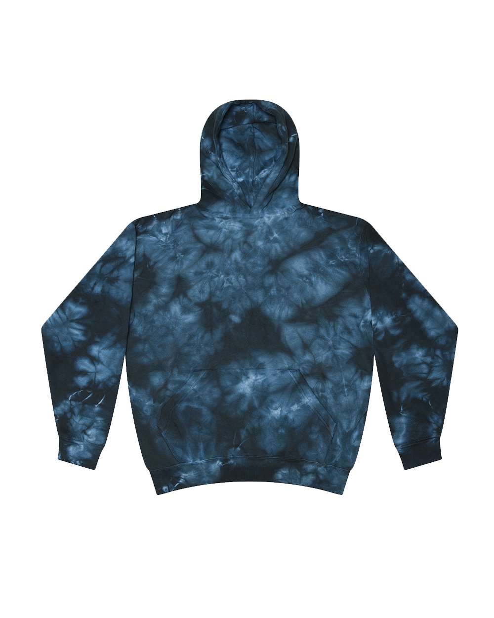 Colortone Youth Crystal Wash Hooded Sweatshirt. 8790Y - Crystal Navy