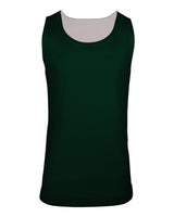 C2 Sport Women's Reversible Mesh Tank. 5678 - Forest/ White