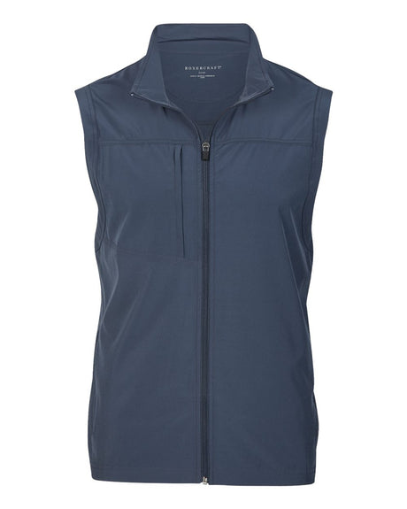 Boxercraft Men's Stretch Woven Vest. BM5502 - Castlerock