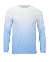 Paragon Men's Maui Performance Long Sleeve T-Shirt. 233 - Blue Mist