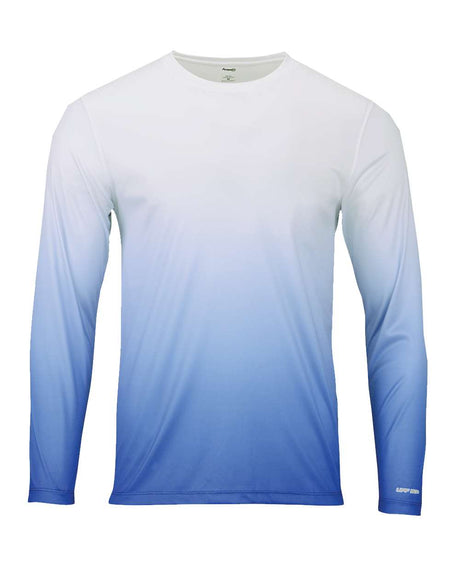 Paragon Men's Maui Performance Long Sleeve T-Shirt. 233 - Royal