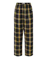 Boxercraft Youth Flannel Pants. BY6624 - Black/ Gold