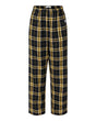 Boxercraft Youth Flannel Pants. BY6624 - Black/ Gold