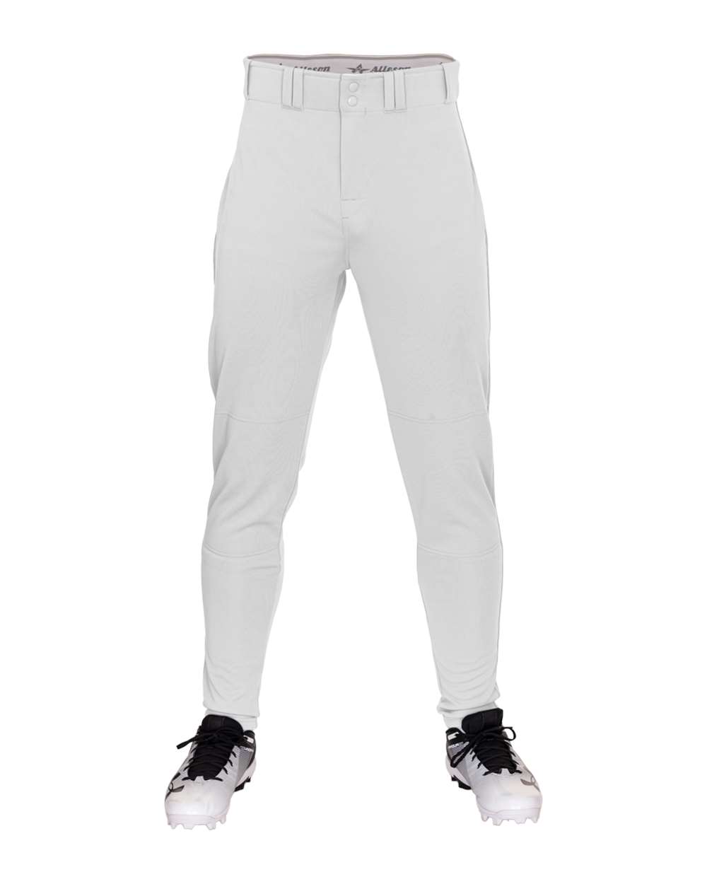 Alleson Athletic Youth Crush Tapered Baseball Pants. 657CTPY - White