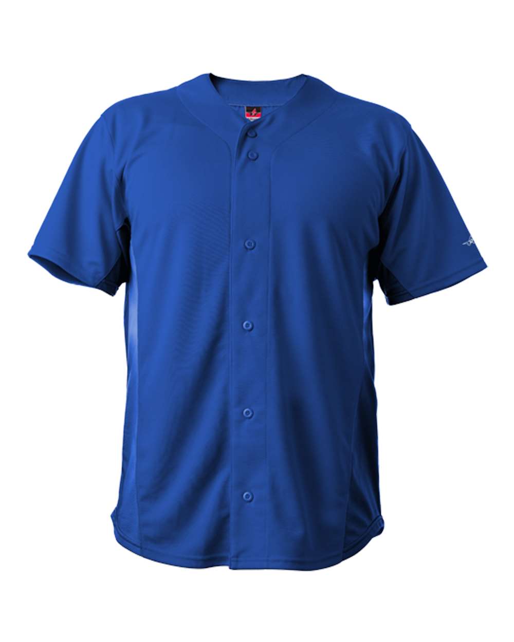 Alleson Athletic Unisex Crush Full Button Baseball Jersey. 566BFJ - Royal