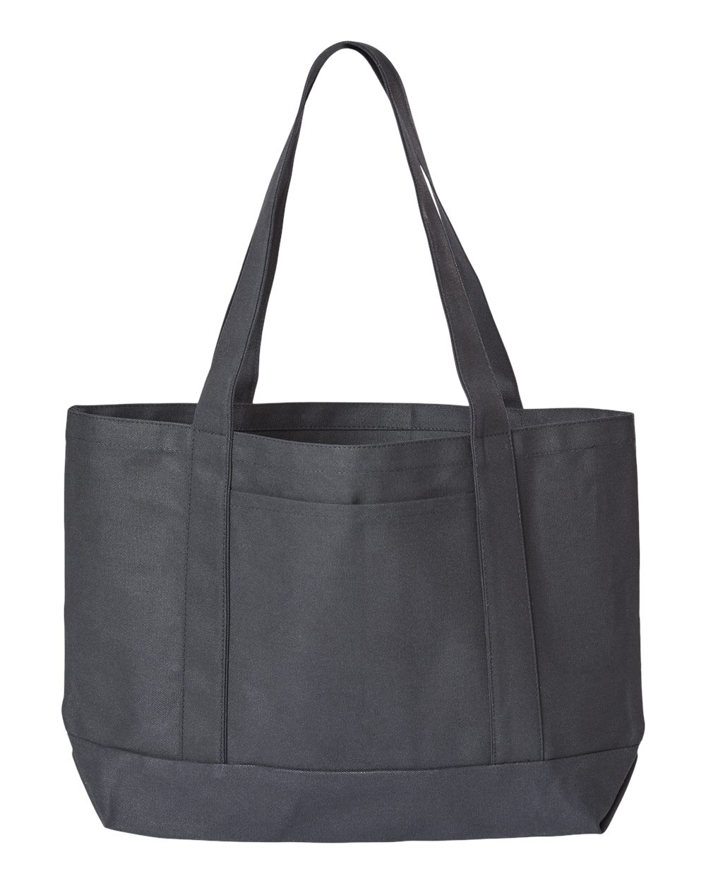 Liberty Bags Leeward Boater Tote. 8869 - Black/ Black