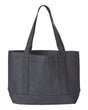 Liberty Bags Leeward Boater Tote. 8869 - Black/ Black