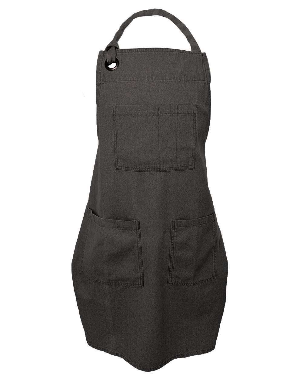 Liberty Bags 5-Pocket Recycled Cotton Denim Apron. 5511 - Black Denim