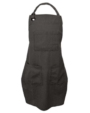 Liberty Bags 5-Pocket Recycled Cotton Denim Apron. 5511 - Black Denim