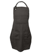 Liberty Bags 5-Pocket Recycled Cotton Denim Apron. 5511 - Black Denim