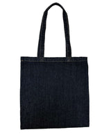 Liberty Bags Denim Tote. 7760A - Black Denim