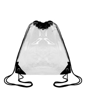 OAD Clear Drawstring Pack. OAD5007 - Black