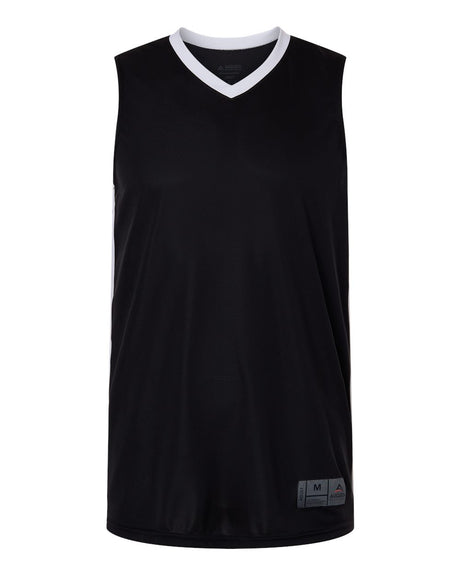 Augusta Sportswear Men's Match-Up Basketball Jersey. 6886 - Black/ White