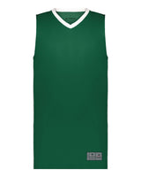 Augusta Sportswear Men's Match-Up Basketball Jersey. 6886 - Dark Green/ White