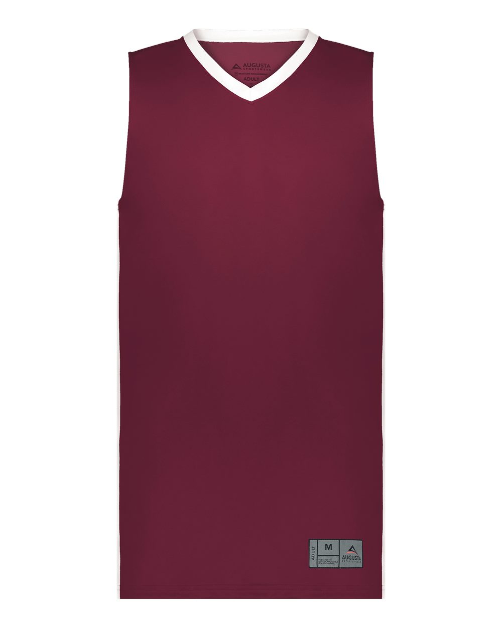 Augusta Sportswear Men's Match-Up Basketball Jersey. 6886 - Maroon/ White