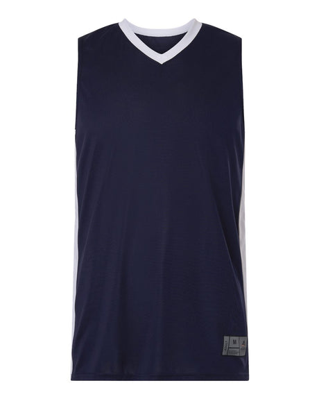Augusta Sportswear Men's Match-Up Basketball Jersey. 6886 - Navy/ White