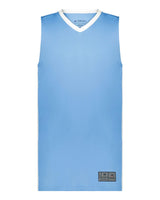 Augusta Sportswear Youth Match-Up Basketball Jersey. 6887 - Columbia Blue/ White
