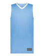 Augusta Sportswear Youth Match-Up Basketball Jersey. 6887 - Columbia Blue/ White