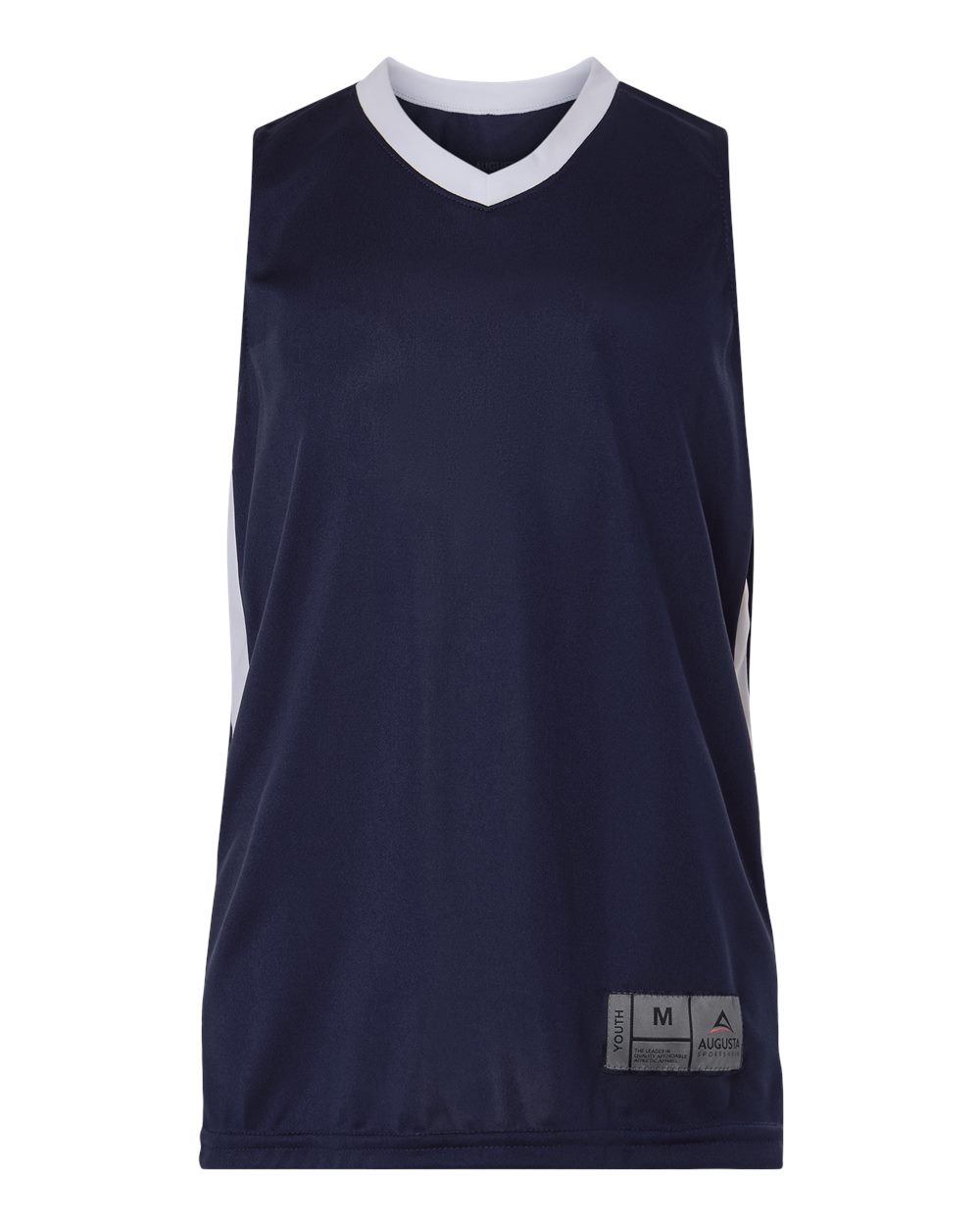Augusta Sportswear Youth Match-Up Basketball Jersey. 6887 - Navy/ White