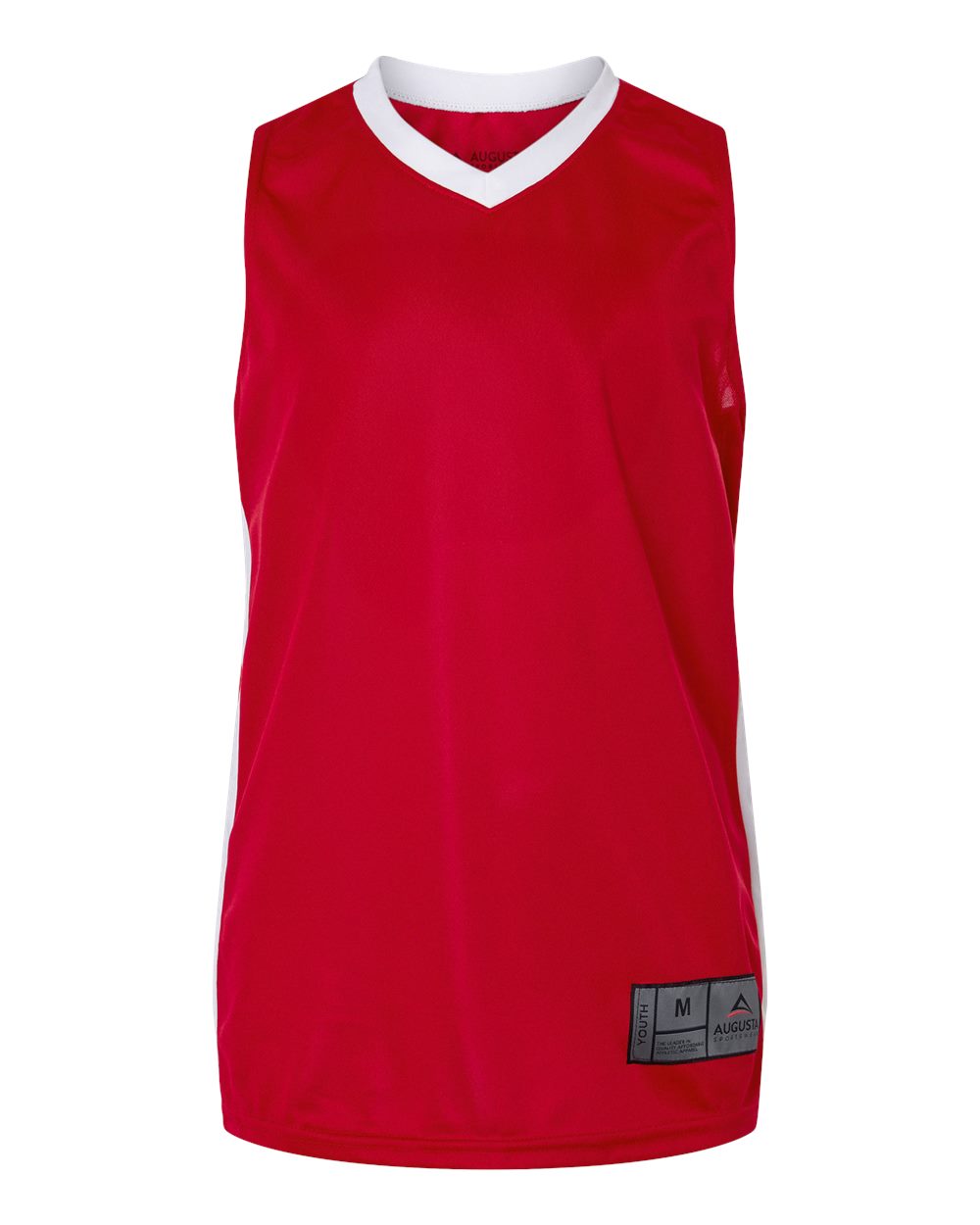 Augusta Sportswear Youth Match-Up Basketball Jersey. 6887 - Scarlet/ White