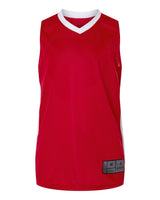 Augusta Sportswear Youth Match-Up Basketball Jersey. 6887 - Scarlet/ White