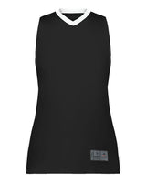 Augusta Sportswear Women's Match-Up Basketball Jersey. 6888 - Black/ White