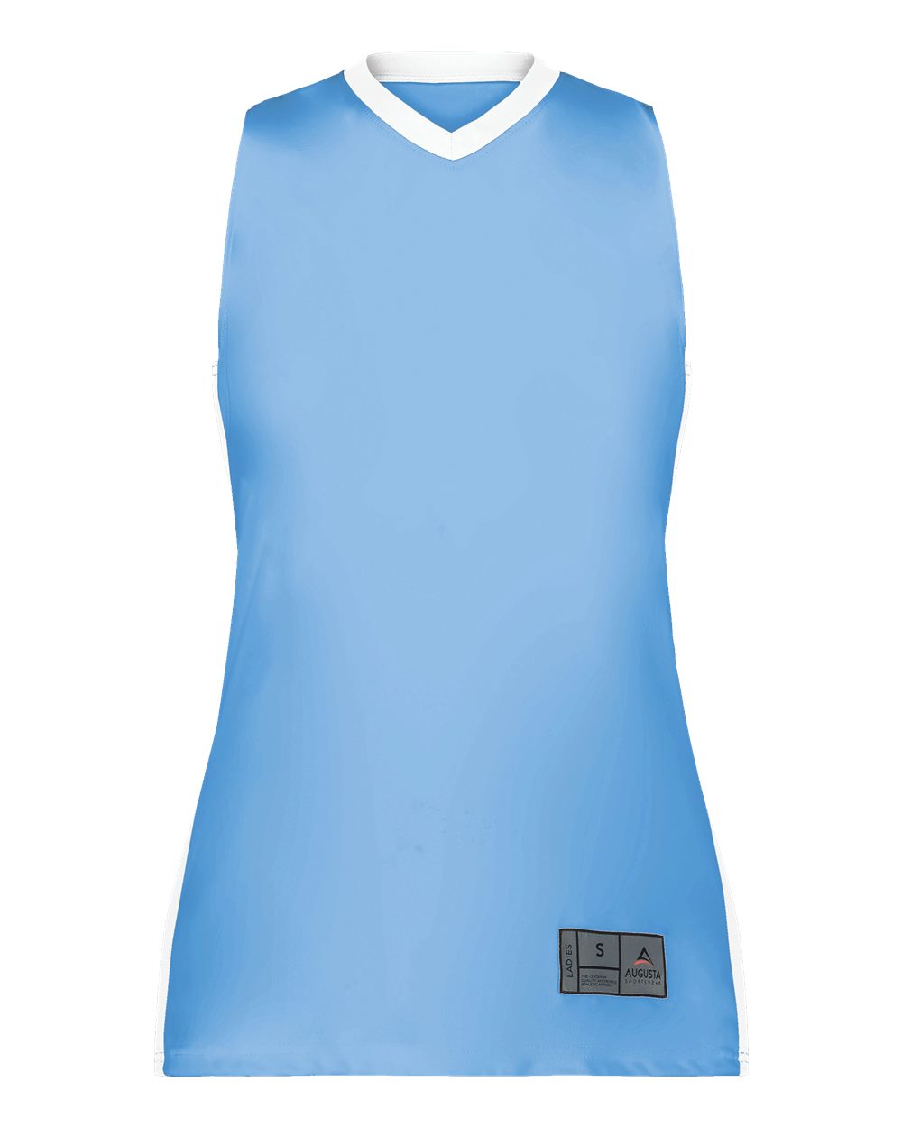 Augusta Sportswear Women's Match-Up Basketball Jersey. 6888 - Columbia Blue/ White