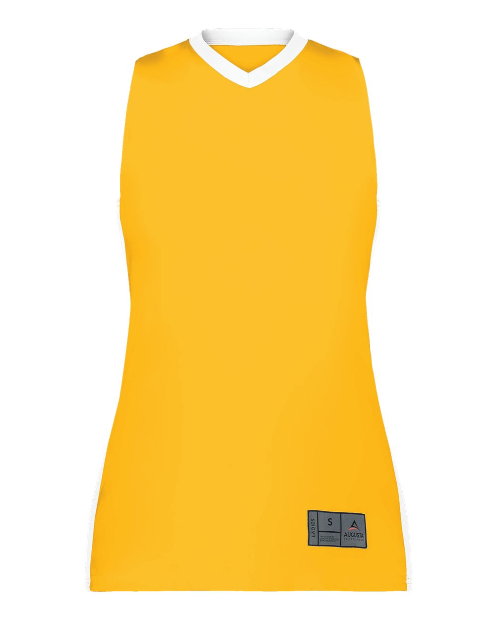 Augusta Sportswear Women's Match-Up Basketball Jersey. 6888 - Gold/ White
