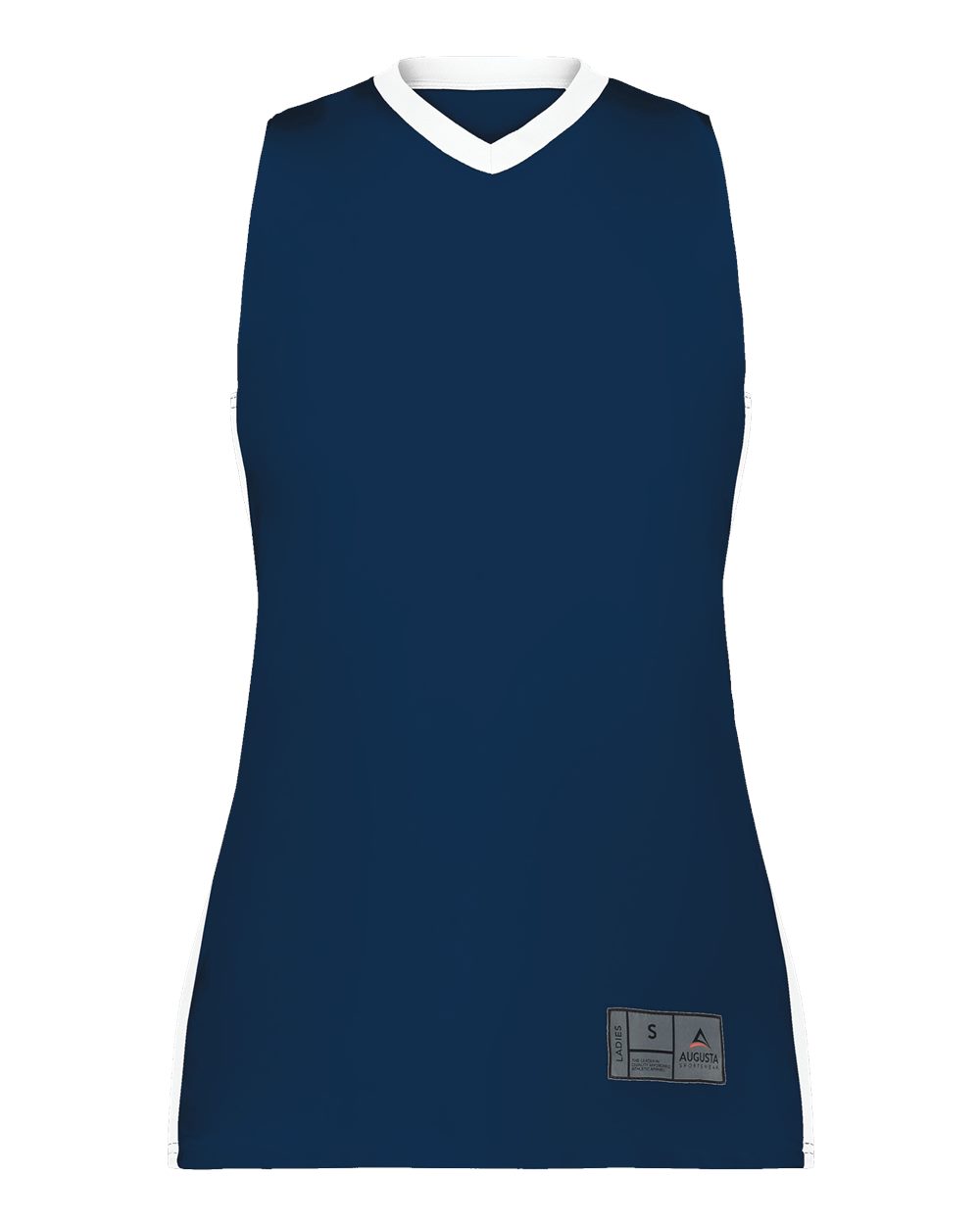 Augusta Sportswear Women's Match-Up Basketball Jersey. 6888 - Navy/ White