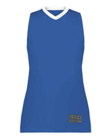 Augusta Sportswear Women's Match-Up Basketball Jersey. 6888 - Royal/ White