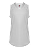 Alleson Athletic Women's Slide Fastpitch V-Neck Sleeveless Jersey. 522XVW - White