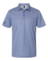 Adidas Men's Space Dyed Polo. A591 - Collegiate Royal Melange