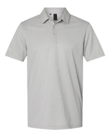 Adidas Men's Space Dyed Polo. A591 - Grey One Heather