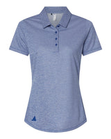 Adidas Women's Space Dyed Polo. A592 - Collegiate Royal Melange