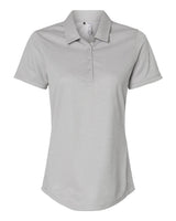 Adidas Women's Space Dyed Polo. A592 - Grey One Heather