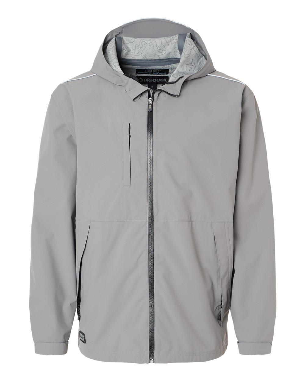 DRI DUCK Men's Challenger Full-Zip Jacket. 5302 - Grey