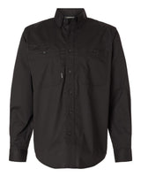 DRI DUCK Men's Craftsman Woven Shirt. 4450 - Black