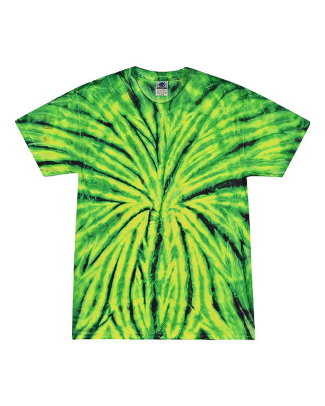 Colortone Youth Multi-Color Tie-Dyed T-Shirt. 1000Y - Wild Spider