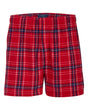 Boxercraft Men's Double Brushed Flannel Boxers. BM6701 - Brick Red Kingston