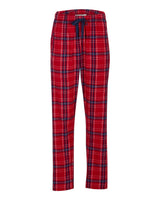Boxercraft Women's Haley Flannel Pants. BW6620 - Brick Red Kingston