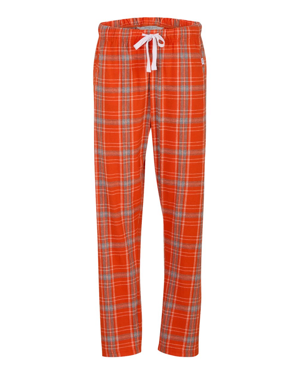 Boxercraft Women's Haley Flannel Pants. BW6620 - Burnt Orange Kingston Plaid
