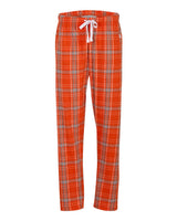 Boxercraft Women's Haley Flannel Pants. BW6620 - Burnt Orange Kingston Plaid