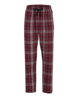 Boxercraft Women's Haley Flannel Pants. BW6620 - Maroon Plaid
