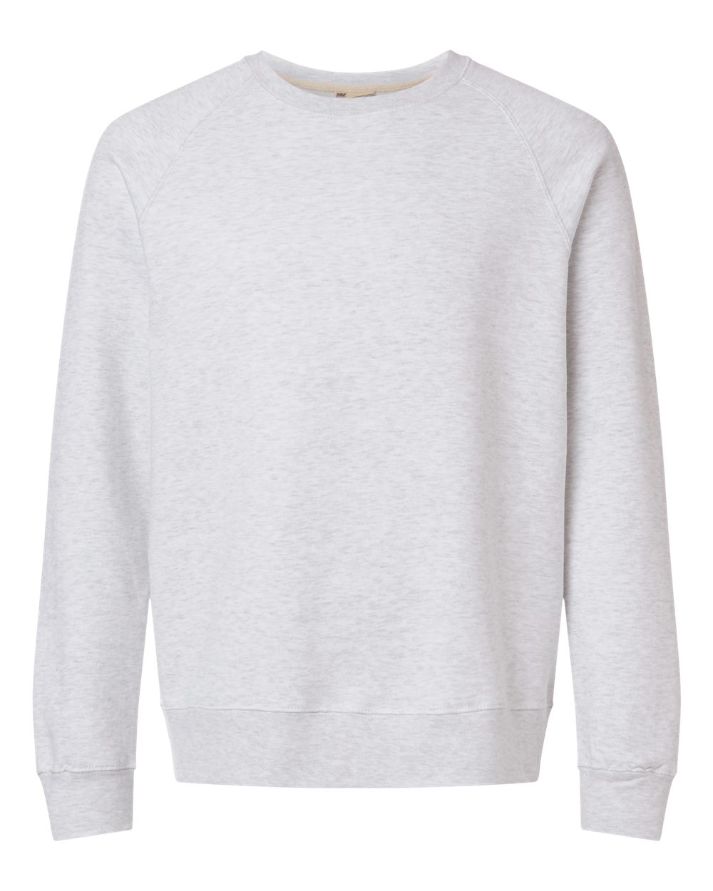 MV Sport Unisex Vintage Fleece Raglan Crewneck Sweatshirt. 17116 - Ash Grey
