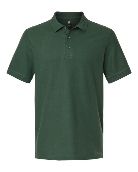 Gildan Unisex Hammer™ Pique Polo. 85800 - Forest Green