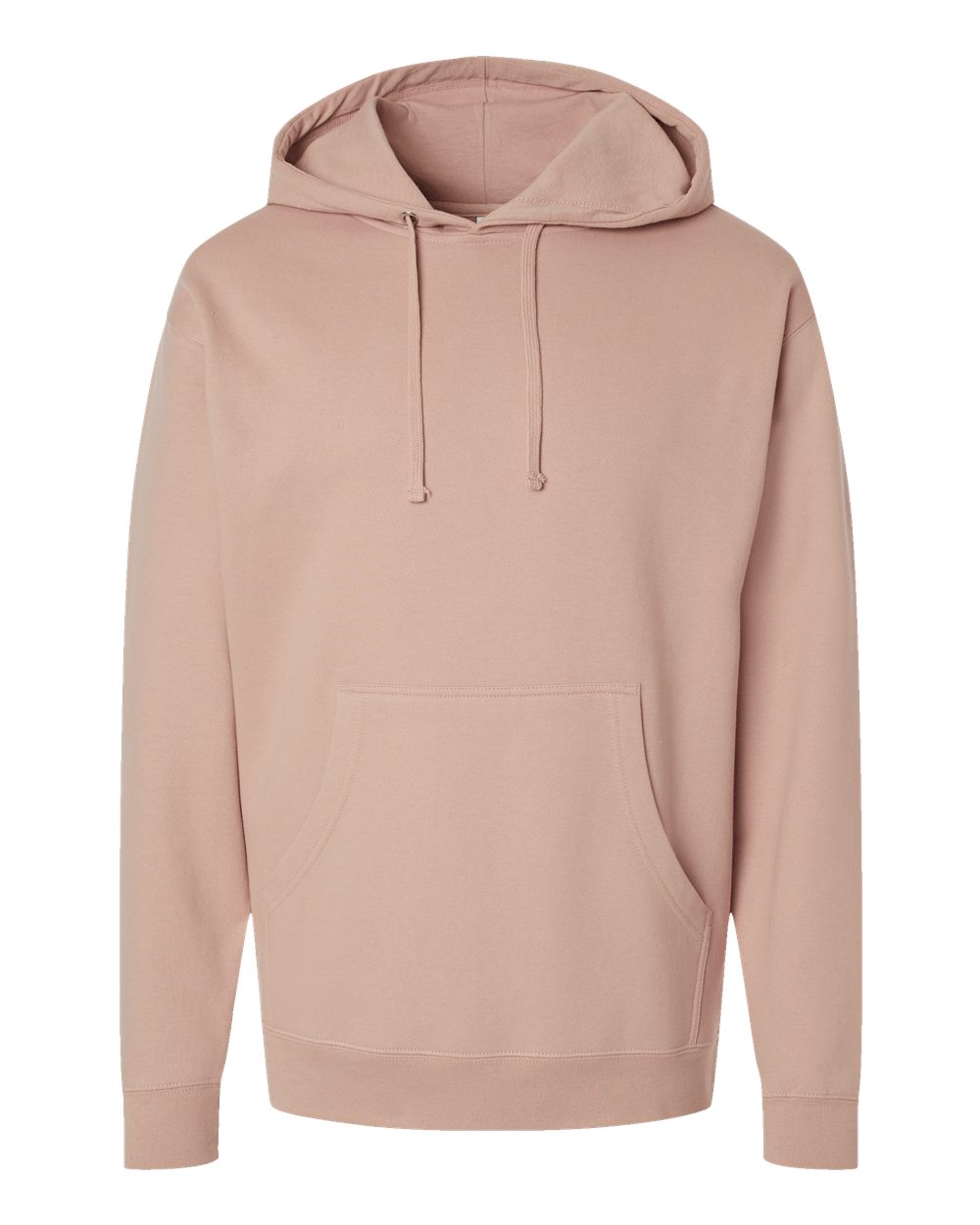 Independent Trading Co. Unisex Midweight Hooded Sweatshirt. SS4500 - Dusty Pink