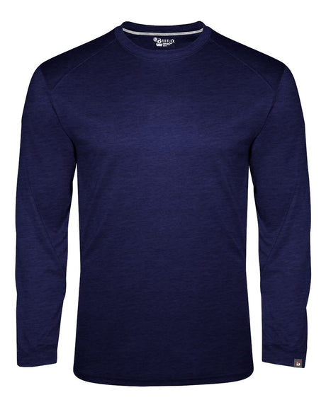 Badger Men's FitFlex Performance Long Sleeve T-Shirt. 1001 - Navy