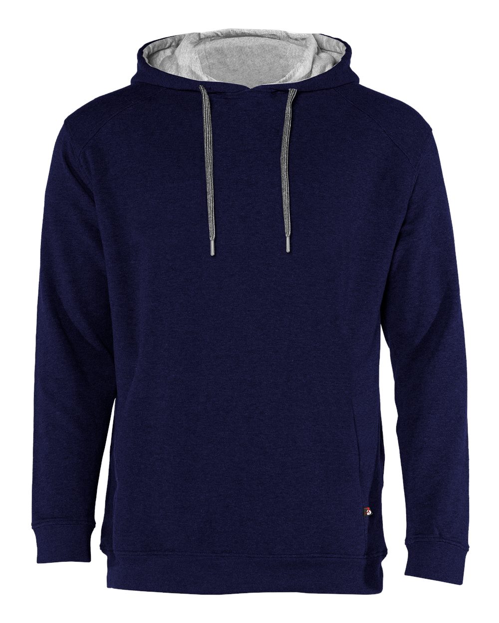 Badger Men's FitFlex French Terry Hooded Sweatshirt. 1050 - Navy