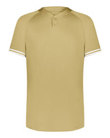 Augusta Sportswear Men's Cutter Henley Jersey. 6905 - Vegas Gold/ White